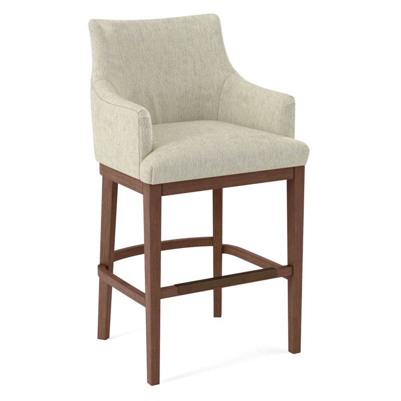 Upholstered Stool, 61618-88, Black