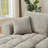 Chenille L-Shape Luxury Sectional Oversized Sofa,Mnimalist Design,Comfy Sleeper Couch For Living Room,Apartment&Reception Spaces,No Assembly Required-395155565