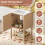 Ensemble de meuble-lavabo français 20 pouces | Lavabo en céramique | Porte à fermeture en douceur | Idée de cadeau