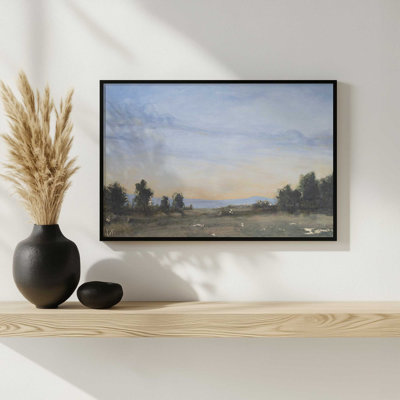 Sundown Expanse II by Michael Willett Art Print