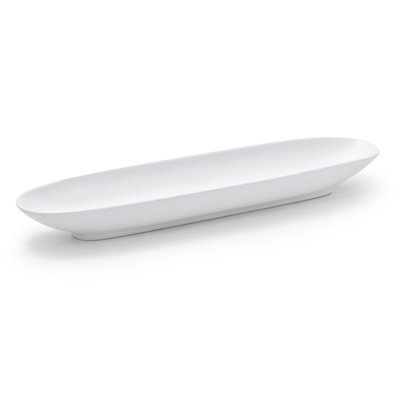 Plat de service ovale 14 po