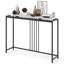 Console Table 120Cm Narrow Entryway Table W/ Tabletop-White