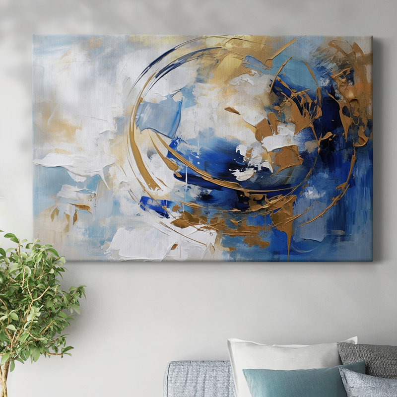 Série de paysages abstraits Cxxxi, H 18 po x l 27 po