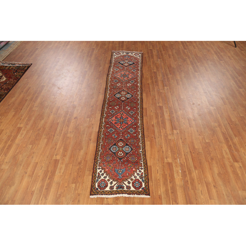 Tapis de couloir traditionnel pré-1900 2 x 11