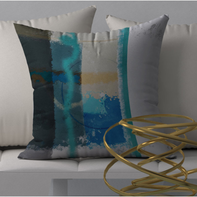 Housse de coussin carrée/insert, 20 po x 20 po
