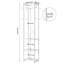 Andromedae Freestanding 8 - Hook Coat Rack-921652215