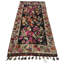 Ghelim Wool Black/Ivory/Pink Rug