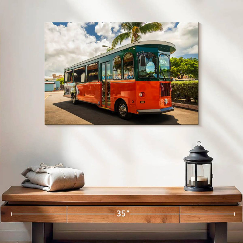 Key West Trriot Bus, H 8 po x l 12 po