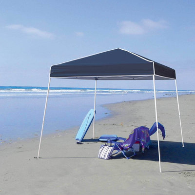 Z-Shade Foot Push Button Angled Leg Instant Shade Canopy Tent