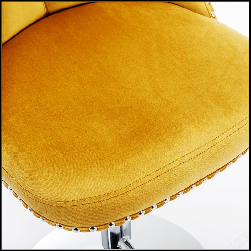 Tabourets de bar Golden, Argent, Jaune
