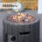 Vertical Wood Grain Effect Heater