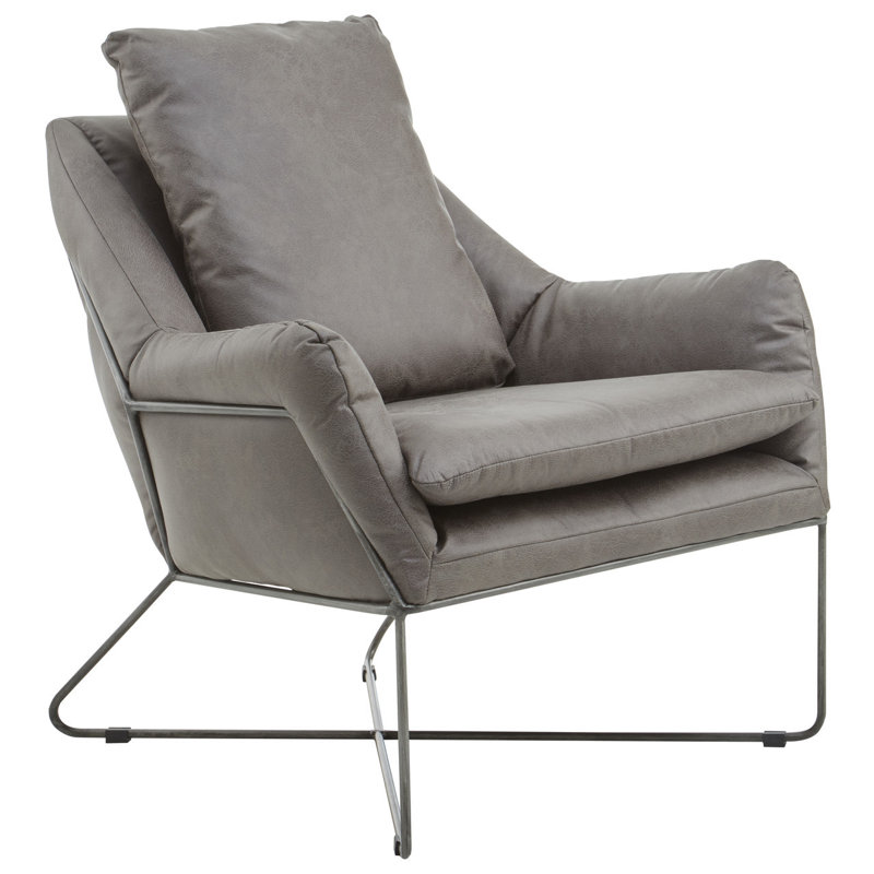 Blando Faux Leather Armchair