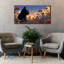 Toile épique Graffiti «Black Cat Meadow» par Ann Klee, 60 po x 30 po