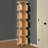 Shanae 5 Tiers 360° Rotating Solid Pine Wood Bookcase Book Storage Shelf 110 lbs Capacity