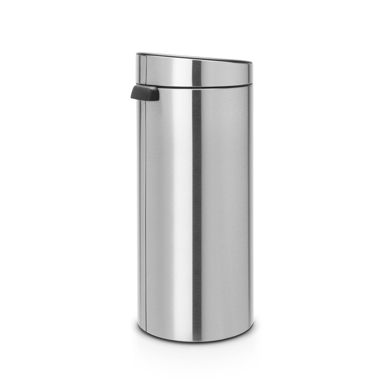 Brabantia 30 Litre Touch Bin, Matt Steel Finger Print Proof