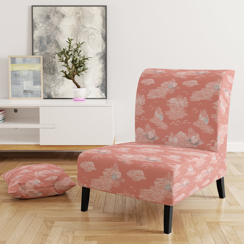 Fauteuil de chambre Abstract, Pantoufle sans accoudoirs
