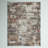 Abstract Machine Made Power Loom Polyester/Polypropylene Area Rug in Gray/Ivory/Golden Beige-461953330