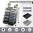 Barksdale 15-Drawer Utility Rolling Organizer Cart-9527038