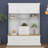 Modern Hall Tree With Bench, 75" Entryway Storage Organizer With Coat Hooks, 6 Drawers & 3 Cabinets And 3-Tier Top Storage-572049388