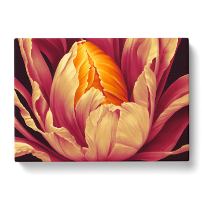 Iconic Flower - Wrapped Canvas