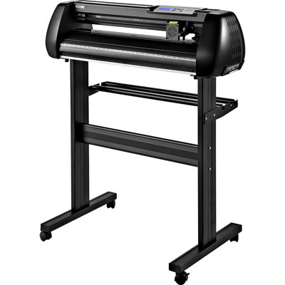 Vinyl Cutter Machine, 28in Offline Bluetooth Cutting Plotter Machine, 400in 10m Steel Roller Shaft Adjustable Speed Force, SignMaster Software Tool DIY Craft Kit for Sign Making Windows & Mobile