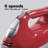 Hamilton Beach® ensemble Hand Mixer with Snap-On Case 6 Speeds
