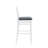 Flynn White Bar Stool