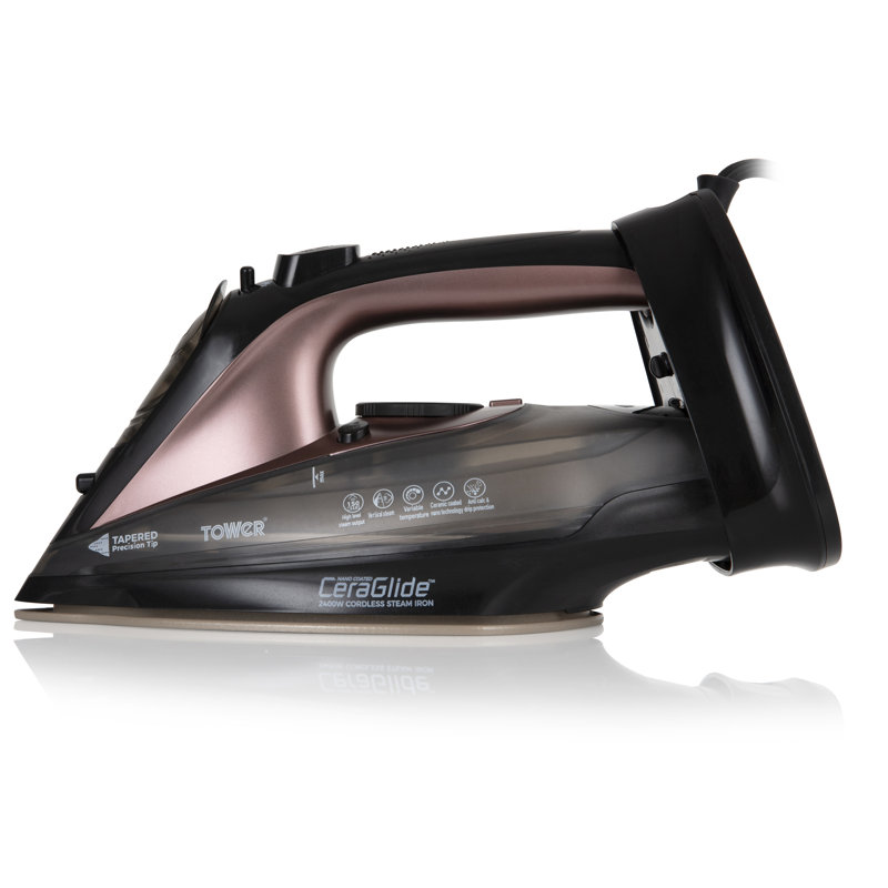 Tower Ceraglide 2400W Non Stick Soleplate Iron
