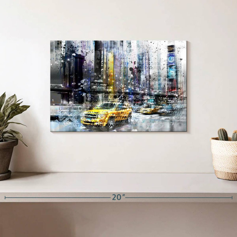 Ravi NYC Collage, 8" H x 12" W