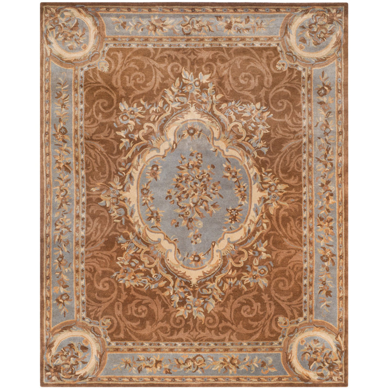 Sandusky Hand Tufted Wool Rug, Rectangle 7'6" x 9'6"