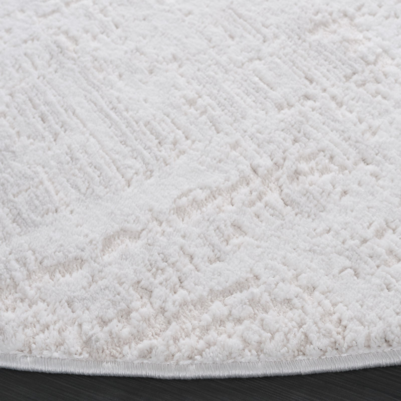 Kingston Performance Abstract Rug, Round 6'7"