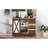 K&K 55.5" Farmhouse Kitchen Island with Drop Leaf, Kitchen Storage Island with Barn Door, Power Outlet, Rolling Kitchen Cart on Wheels with Spice Rack, for Home, Kitchen, Dining Room, White
