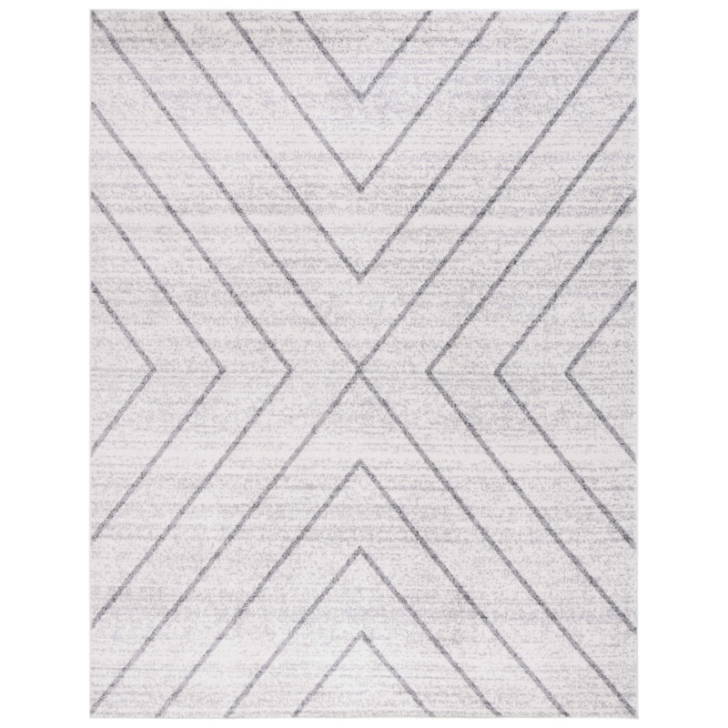 Janzen Performance Geometric Rug, Rectangle 4' x 6'