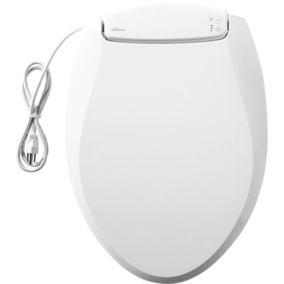 Siège de toilette allongé et chauffé radiance