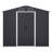 8 ft. W x 6 ft. D Galvanized Steel Storage Shed