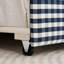 Lit de jour simple avec couchette bleu marine Cozy