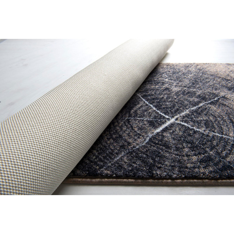 Tapis pour salle de bain Ranveer, L 31,5 po x L 55,12 po, Brun