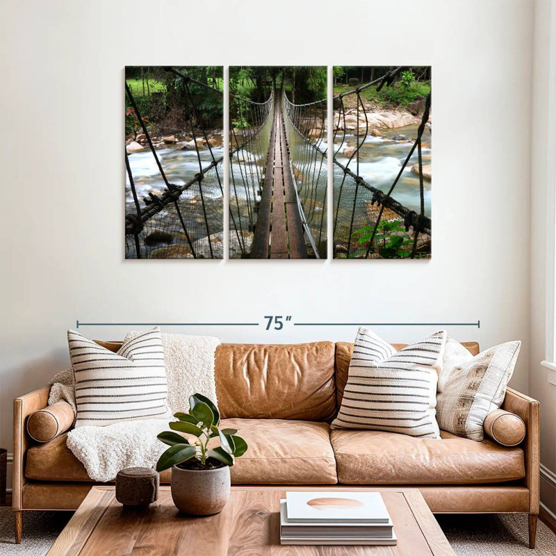 Lilie Steep Rope Bridge, H 36 po x l 57 po