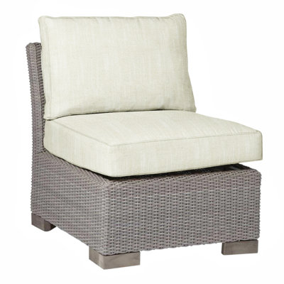 Club Woven Slipper Chair - Oyster