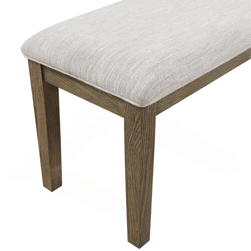 Ensemble de table de salle à manger avec banc et chaises d'appoint