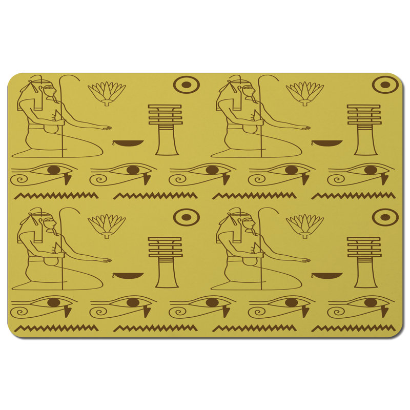 Armenag Polyester-Coated Hardboard Rectangle Placemat