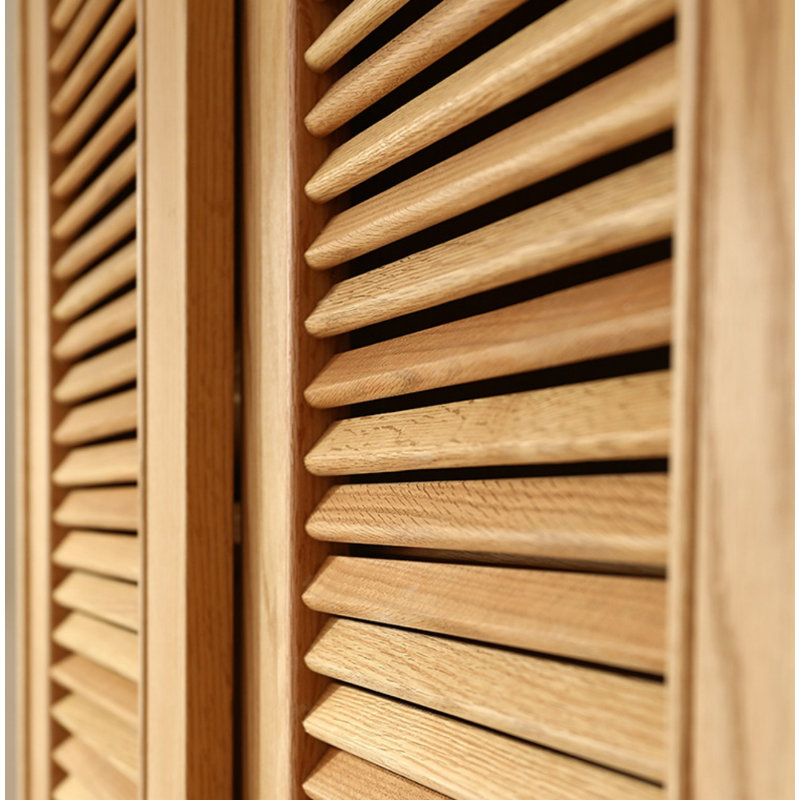 Armoire classique classique à double porte, Burlywood