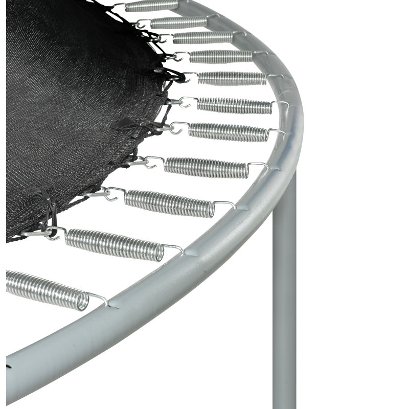 Trampoline Replacement Enclosure Surround Safety Inside Net for 8ft Frame using 8 Straight Poles