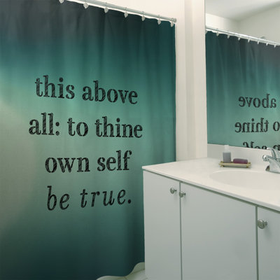 Shower Curtain with Liner Included