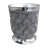 Oneita Resin Wastebasket | 7QT | Silver