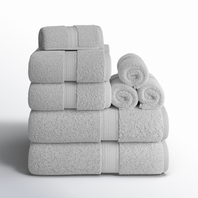 Renata 8-Piece Egyptian Cotton Towel Set
