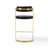 Chavez - Pleather + Gold Counter Stool-343300191
