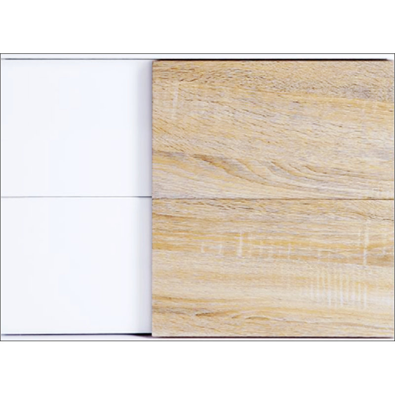 Verux White High Gloss End Table