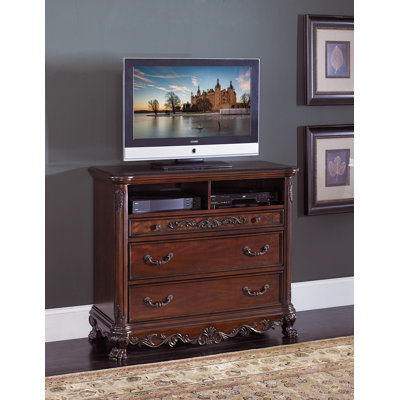 Commode télé 3 tiroirs Andreas
