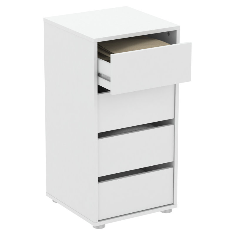 Chute 39.3cm W Particle Board / Chipboard Bedside Table